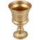 Yardwe Iron Urn Planter, Rustic Metal Flower Pots Decoration Vase for Wedding Party Home Garden Porch Front Door Decoration (Gold)
