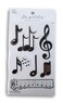3D Music Notes Stickers for Journaling, Scrapbooking, Cardmaking, Arts &amp; Crafts - 7 Pieces