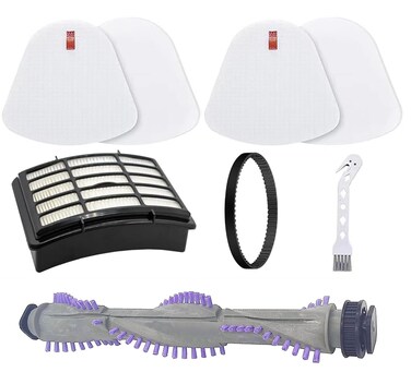 Detetap Replacement Parts Filters for Shark Navigator Lift Away NV350 NV351 NV352 NV356E S2 NV355 NV356 NV358 NV360 Vacuum Cleaner Replacement Filter Belt Kits
