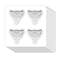 Stingray Stickers 1in for Scrapbooking, Arts, Craft, Kids DIY, Calendars Journals 80-Pack