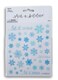 Snowflakes Let it Snow Christmas Stickers for Journaling, Scrapbooks, Crafts - 84 Pieces