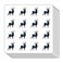 Moon Deer Planner Stickers, 0.5in Scrapbooking Kids DIY Calendar Crafting 208-Pack