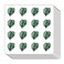 Monstera Leaf Planner Stickers, 0.5in Monthly Scrapbooking Kids DIY Arts Crafting 208-Pack