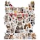 50Pcs Funny Cat Stickers for Water Bottles Cute Vinyl Waterproof Stickers Memes Cute Sticker Pack Silly Cat Stickers for Adults Teacher Teens Cat Lovers Scrapbooking Planner Phone Case