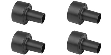 JSP Brand Conversion Adapter Wet Dry Tool Shop Vac Replaces Ridgid Craftsman Hose 2-1/2" to 1-1/4" 4PACK