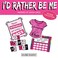 Coloring Broadway - Mean Girls Inspired Stickers (Set of 4) &acirc;&euro;&oelig;I&acirc;&euro;&trade;d Rather Be Me&acirc;&euro; Collection, Broadway Musical Merchandise, Die-Cut &amp; Bubble Free Vinyl, Ideal Gift for Theatre Lovers