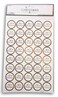 ''Merry Christmas'' Seals - Gold Round Foil Stickers for Christmas Cards and Crafts- 40 Pieces