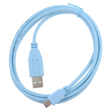 EDIMS USB Console Cable for Cisco 3750-X Catalyst Switch Console Cable USB Mini-B to Type A Router Mini USB Console Cable 5 FT