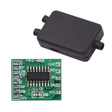 cablecc PCBA for USB2.0 Ports HUB USB 1 to 2 Splitter with SR Cover for DIY OEM Parts &amp; 3.0mm Cable