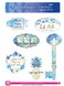 Kappa Kappa Gamma - Sticker Sheet - Watercolor Theme
