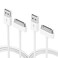 sarmert Apple Certified 30 Pin USB Charging Cable, UPoweradd 4.0ft USB Sync Charging Cord iPhone Compatible for 4 4s 3G 3GS iPad 1 2 3 iPod Touch Nano White (2 PCS)
