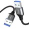 QianLink USB to USB Cable, (3.3ft) 5 Gbps USB 3.0 A to A Male Cable, USB Male to Male Cable Double End USB Cord Compatible for Hard Drive Enclosures, DVD Player, Laptop Cooler and More (Grey)