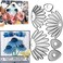Daisy Flower Metal Cutting Die DIY Embossing Paper Dies for Card Making Template Making die-Cut Thanksgiving Christmas Craft molds