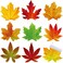 270 Sheets 9 Pack Maple Leaf Sticky Notes Cute Leaf Shaped Sticky Notes Leaf Paper Self Sticky Notepads Leaf Sticky Notes Memo Pads for Office Classroom Home, 30 Sheets/Pack, 9 Styles