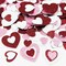 360 Pieces Foam Heart Stickers Self Adhesive Stickers, lyfLux Foam Heart Shapes Colorful Glitter Stickers for Valentine&#39;s Day Crafts Supplies DIY Greeting Cards (3 Sizes)