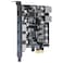 XRIKUI PCIe to USB 3.0 5X USB-A and 2X USB-C Ports Expansion Card,PCI Express Internal USB 3 Hub Converter for Desktop PCS Riser Card