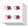 Pink Ladybug Stickers 1in for Scrapbooking, Arts, Craft, Kids DIY, Calendars Journals 80-Pack