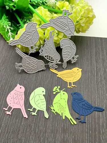 Birds Cutting Dies for Card Making,Embossing Dies Stencil Template Mould for Handmade DIY Scrapbooking Photo Album Paper Card Making Craft Wedding Party Decoration