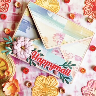 KSCRAFT A2 Mail Box Bulky Card Envelope Metal Cutting Dies Stencils for DIY Scrapbooking/Photo Album Decorative Embossing DIY Paper Cards