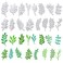 ALIBBON 16 Pcs Leaf Die Cuts for Card Making, Branch Leaves Cutting Dies Metal Template Molds, Flower Leaves Dies for Crafting DIY Photo Album Paper Embossing Scrapbooking Supplies