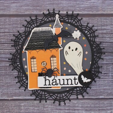 KSCRAFT Spiderweb Doily Metal Cutting Dies Stencils for DIY Scrapbooking Decorative Embossing DIY Paper Card