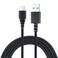 HUYUN USB C to USB Data Charging Cord Cable Compatible for Razer Viper V2 Pro/DeathAdder V3 Pro/Basilisk V3 Pro Wireless Gaming Mouse Adapter (Black)
