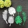 Metal Leaves Cutting Dies,Flowers Plant Die Cuts Embossing Stencils Template Mould for Card Scrapbooking and DIY Craft Album Paper Card Decor