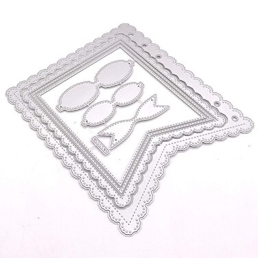 KSCRAFT Bunting Banner Planner Page Die Metal Cutting Dies Stencils for DIY Scrapbooking/Photo Album Decorative Embossing DIY Paper Cards