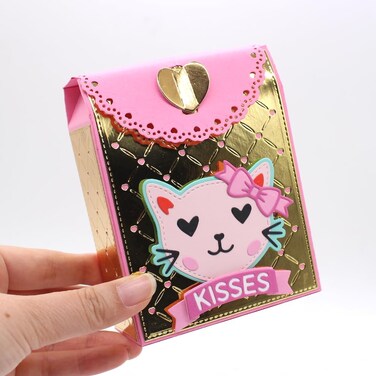 KSCRAFT Valentine Heart Box Metal Cutting Dies Stencils for DIY Scrapbooking Decorative Embossing DIY Paper Card