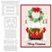 GLOBLELAND Christmas Fireplace Cutting Dies Merry Christmas Die Cutting Template Christmas Stockings Mental Cutting Dies Christmas Wreath Die Cuts for Card Making DIY Scrapbooking
