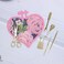 KSCRAFT Heart Embroidery Hoop Metal Cutting Dies Stencils for DIY Scrapbooking Decorative Embossing DIY Paper Card