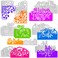 AFUNTA 8 Sets Birthday Dies for Card Making, Rose Flower Metal Die Cuts Bird Butterfly Cutting Dies Embossing Stencils for DIY Scrapbook Album Decorative, Scrapbook Card Making