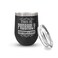 Veracco This Is Probably Captain &amp; Coke Double Wall Insulated Stainless Steel Tumbler with Splash Proof Lid Funny Gift For Who Loves Drinking Bachelor Party Favors (Black)