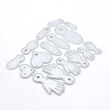 KSCRAFT Swing Tabs Metal Cutting Dies Stencils for DIY Scrapbooking/Photo Album Decorative Embossing DIY Paper Cards