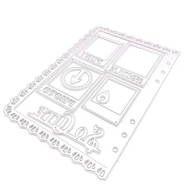 KSCRAFT Photo Planners Metal Cutting Dies Stencils for DIY Scrapbooking Decorative Embossing DIY Paper Cards