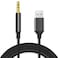 USB to 3.5mm Aux Cable, USB to 3.5mm Jack Cord Compatible with PC Laptop PS4 PS5 USB to 3.5mm Aux Stereo Audio Cable for Headphone Speaker(3.3FT/1M). Not Work for Charging and MP3 TV Car PS3 Truck
