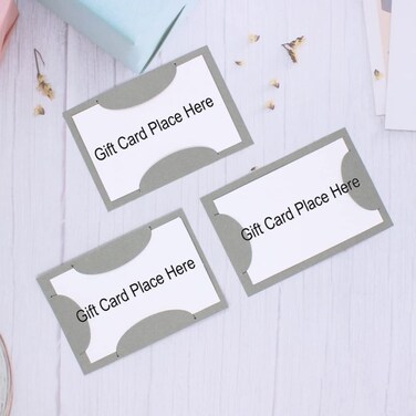 ZFPARTY Gift Card Holders Metal Cutting Dies Stencils for DIY Scrapbooking Decorative Embossing DIY Paper Cards