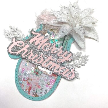 KSCRAFT Christmas Mitten Gloves Shaker Metal Cutting Dies Stencils for DIY Scrapbooking Decorative Embossing DIY Paper Card