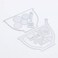 KSCRAFT Baked with Love Bowl Shaker Metal Cutting Dies Stencils for DIY Scrapbooking/Photo Album Decorative Embossing DIY Paper Cards