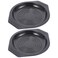 2pcs Casserole Tray Thickened Pot Base Tray Pot Holder Hot Dishes Shop Restaurant Kitchen Use