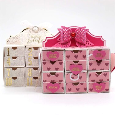 KSCRAFT 3D Drawers Metal Cutting Dies Stencils for DIY Scrapbooking/Photo Album Decorative Embossing DIY Paper Cards