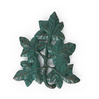DreamsEden Cast Iron Trivet, Decorative Leaf Metal Trivets Rustproof Holder Rack for Hot Dishes and Pans