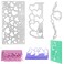 3 Pcs Heart Lace Metal Cutting Dies, SENHAI Love Heart Border Cutting Dies for DIY Scrapbook Photo Album Embossing Stencils Cards Making Wedding Decorative