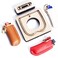 Leather Cutting Die,Leather Lighter Locators Cutting Mold for DIY Leather Crafts Lighter case