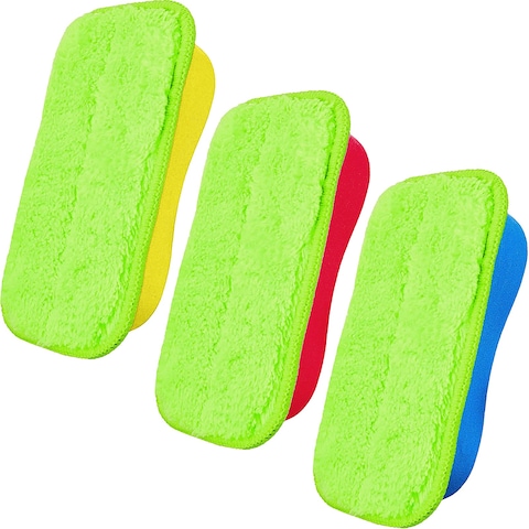 Zonon 3 Pcs Chalk Eraser Chalk Board Erasers Dust Free Chalkboard Erasers for Blackboard Dry Erase Whiteboard Eraser Magnetic Reusable Chalk Eraser for Chalk, Markers, Classroom, Home and Office