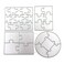 LZBRDY 4Pcs/Set Jigsaw Puzzles Metal Cutting Dies for Card Making and Scrapbooking Birthday Christmas Paper Craft Die Cuts