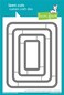 Lawn Fawn LF3518 Large Stitched Rounded Rectangle Stackables Dies