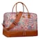Pretty Colorful Travel Duffel Weekender Bag Overnight Bag Carry On with Shoe Compartment for Women HB-10 (HS)