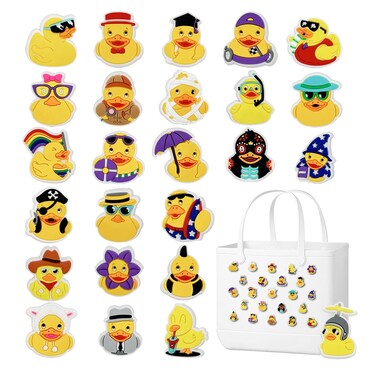 OVOEAGLET Charms for Bogg Bag Cute Accessories, Rubber Beach Bag Charms for Women Totes, Bag Charms for Simply Southern Totes, Bogg Charms for Bag Accessories,PVC Charm Bogg Accessories (YD)