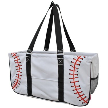 NGIL Utility Tote Bag (Baseball-white)